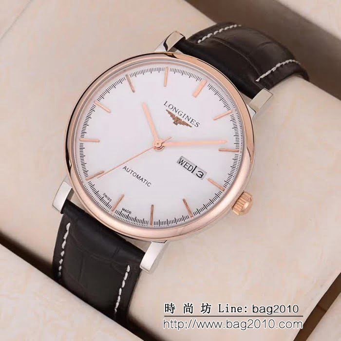 LONGINES浪琴 全自動機械 精品男士腕表 WSS0754